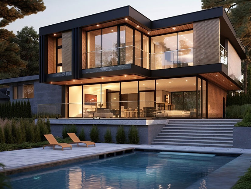 Luxury Homes Landing Page Template