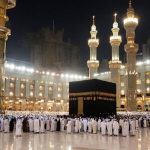mecca kabah crowded